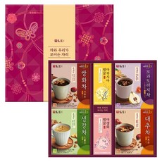 Damtuh 丹特 蜂蜜茶Plus 6種組+購物袋, 洋槐蜂蜜 10p + 野花蜂蜜 10p + 蘋果和風鈴草茶 15p + 紅棗茶 15p + 雙花茶 15p + 薑茶 15p, 1套