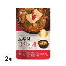 SING SONG 完整的泡菜鍋, 500g, 2個