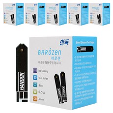 바로잰 혈당측정 검사지, 6개, 50개입