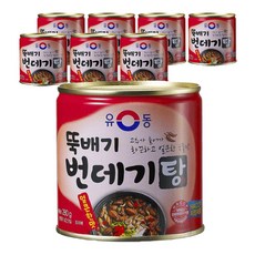 유동 뚝배기 번데기탕 얼큰한맛, 280g, 8개