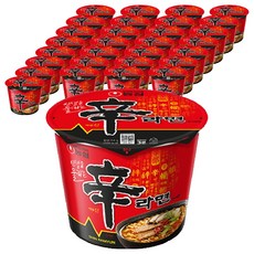 신라면 큰사발 114g, 30개