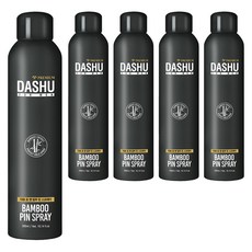 다슈 포 맨 프리미엄 밤부 핀 헤어스프레이, 300ml, 5개