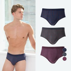 BASE ALPHA ESSENTIALS 男款莫代爾柔軟舒適3角內褲 3件組