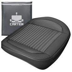 CARTEM Gamtan 汽車坐墊套 前座 CT212, 1個, 黑色