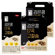 한미 완전두유 검은콩 17곡 고칼슘 두유, 190ml, 32개