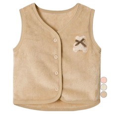 unifriend 毛絨熊超細纖維半版背心