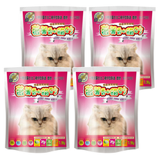 國際貓家 薇麗香水貓砂 - 清香蜜桃味, 特級長效細球砂, 100%天然膨潤土, 7.5kg, 台灣生產, 蜜桃香, 4袋