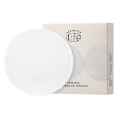 AROMATICA 艾瑪植萃 可重複使用的竹棉墊, 5件, 1個