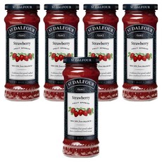 샹달프 딸기잼, 284g, 5개