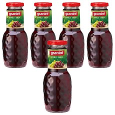 granini 100% 葡萄汁, 250ml, 5瓶
