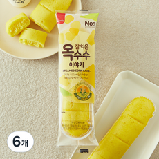 삼립 잘익은 옥수수 이야기, 110g, 6개, 1개입