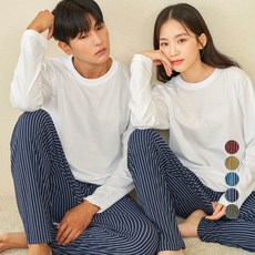 DOSSY Sofkin 單線條情侶睡褲 2件組