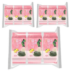 元本山 朝鮮海苔9切 玫瑰, 13.5g, 3袋