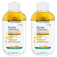 GARNIER 卡尼爾 卸妝水 油水合一, 125ml, 2瓶