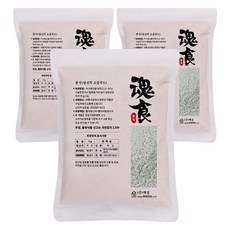 혼식 국산 찹쌀, 3kg, 3개