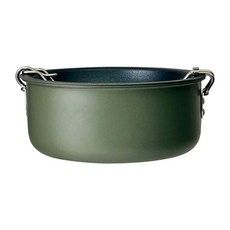 SADOMAIN 仙德曼 露營不沾子母鍋 AG017 17cm, 軍綠色, 1個
