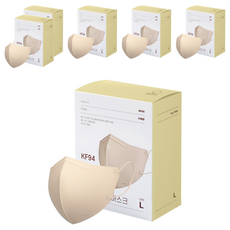 맘편히마스크 새부리형 마스크 성인용 KF94, 25개입, 6개