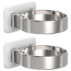 吹風機支架, 白色, 2個