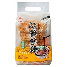 義峰食品 蔥香肉燥風味雞絲麵, 300g, 1袋
