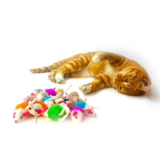 SOAVE 運球鼠標貓玩具 100p, 隨機發貨, 1個