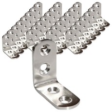 EMPIRE 補強五金 不鏽鋼L型角鐵支架, 單一顏色, 30個