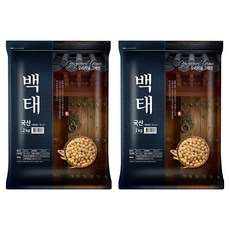 오리지널그레인 백태, 2kg, 2개