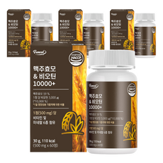 Funeat 啤酒酵母生物素Plus補充錠, 60顆, 30g, 4盒