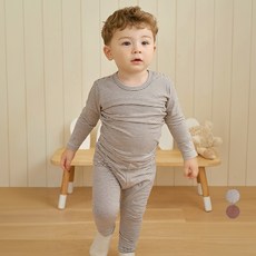 unifriend 兒童用 Heatwarm ST 9分袖內衣褲套組