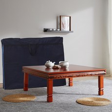 즐거운집 풍속 교자상 중교자상 90 x 75 cm + 부직포커버, 혼합 색상