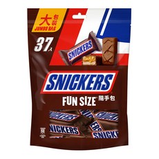 SNICKERS 士力架 花生巧克力隨手包, 666g, 1袋