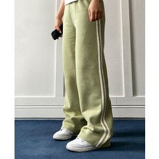 Ddolmuruk 兒童寬版線條長褲 運動褲