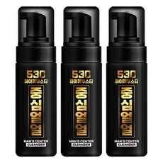 ManSCenterCleanser 男性私密清潔慕斯, 3瓶, 150ml