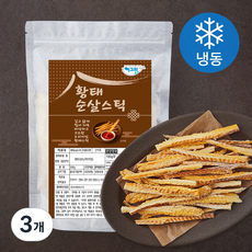 황태 순살스틱 (냉동), 3개, 200g