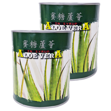 TROjAN 傳佳 蜜糖蘆薈 糖漿蘆薈, 3.1kg, 2罐