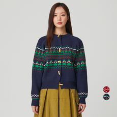 PLASTIC ISLAND 女款北歐風牛角扣開襟衫 PR4KG632