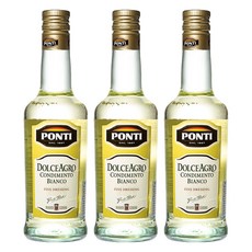 폰티 화이트 발사믹 식초, 3개, 500ml