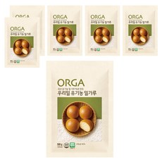 올가홀푸드 유기밀가루, 500g, 6개