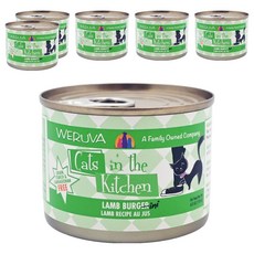 Cats in the Kitchen 貓罐頭, 羊寶堅尼, 170g, 6罐