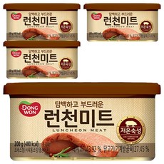 Dongwon 東遠 午餐肉罐頭, 200g, 4罐