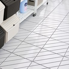 Jachi 人字紋地板, 18個, 灰色