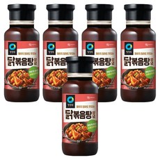 청정원 닭볶음탕양념, 480g, 5개