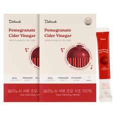 Delinosh 石榴醋母飲用醋條, 2個, 210ml