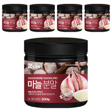 조은약초 마늘가루, 200g, 5개