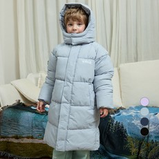 YALE KIDS 兒童/青少年用 拉格蘭可拆卸連帽長版羽絨外套 YJCPJPE43336