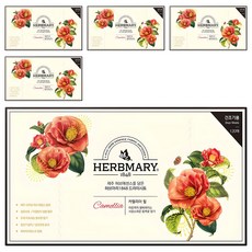 Herbmary 1848 山茶花香衣物柔軟烘衣紙 正裝, 5個, 120入