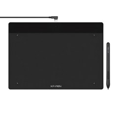 XP-PEN Deco Fun XS 繪圖板, CT430, 黑色