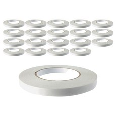 소유티앤이 종이 양면테이프 12mm x 50m, 20개