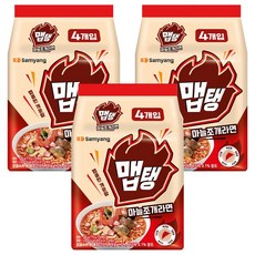 맵탱 마늘조개라면 110g, 12개