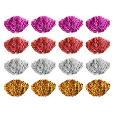 市集感性雙握把花朵啦啦隊彩球混搭4件組, 款式2, 4套