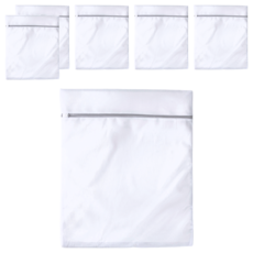 Little Pink Rabbit 粉彩小兔 雙層大型洗衣袋 HT-5117 90 x 70cm 6個, 白色, 1包